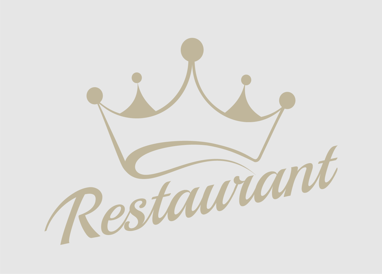 Logo-Gestaltung für ein Restaurant